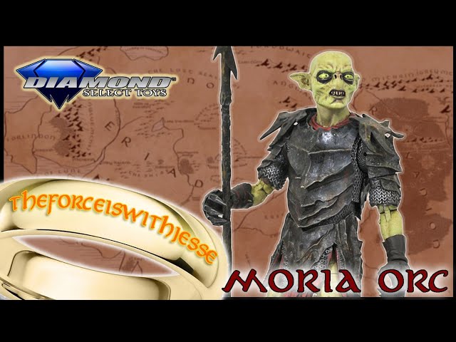 MORIA ORC - LORD OF THE RINGS DELUXE FIGURE BY DIAMOND SELECT TOYS