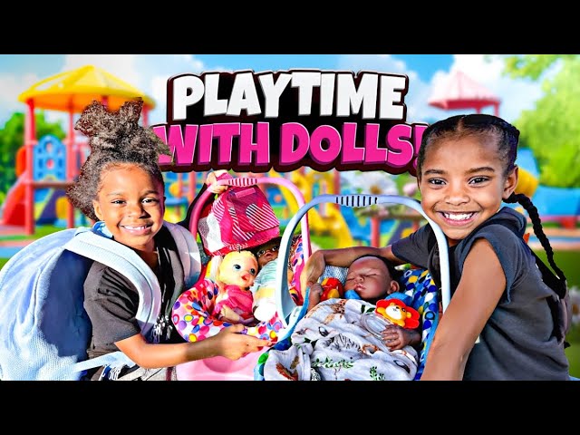 Taking our DOLLS to the PLAYGROUND! (Episode 2)