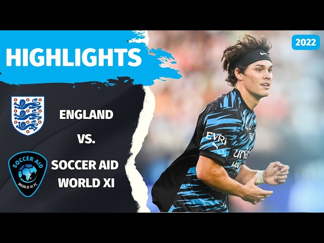 Soccer Aid 2022 Match Highlights: England vs. World XI FC