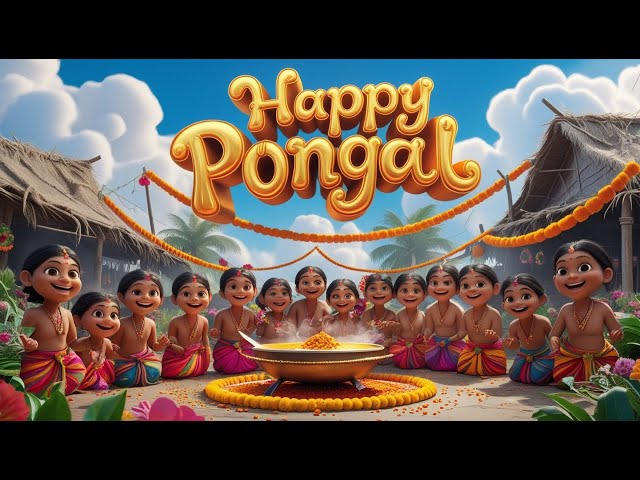 Happy Pongal, Let's Celebrate! Pangallo Pangallo!Lets celebrate our traditional festival with fun!🪁🪁