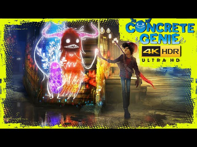 Concrete Genie PS5 4K HDR Gameplay