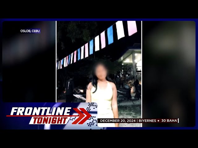 15-anyos na babae, ginahasa ng 13 lalaki sa Cebu | Frontline Tonight