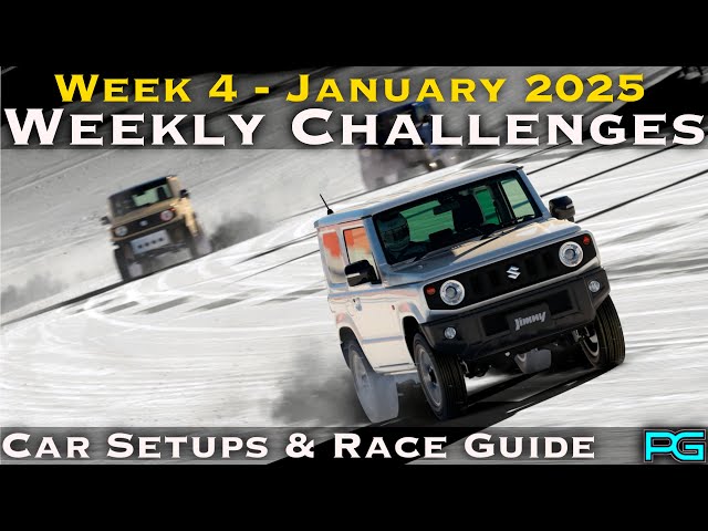 Gran Turismo 7 - Weekly Challenges Guide - January Week 4 2025