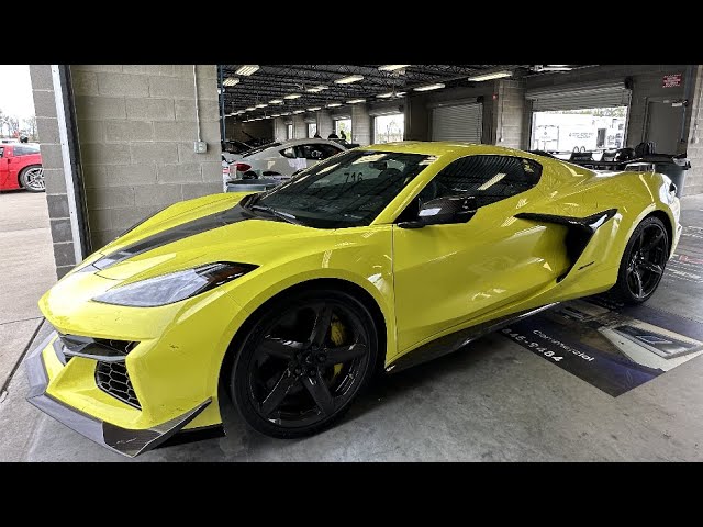 1st Track event in the new C8 Z06.