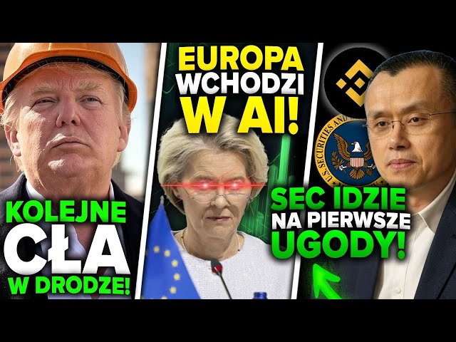 TRUMP UDERZA CŁAMI! WOJNA o AI EUROPA vs USA | Hongkong AKCEPTUJE BTC I ETH (GEN Z Wybiera KRYPTO)