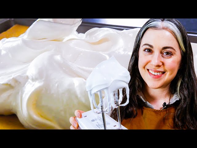 Claire Saffitz Shows How To Make A Foolproof All-Purpose Meringue and Pavlova | Delish