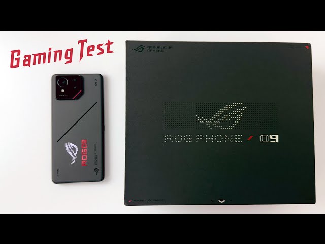 ASUS ROG PHONE 9 PRO UNBOXING & ULTIMATE GAMING TEST