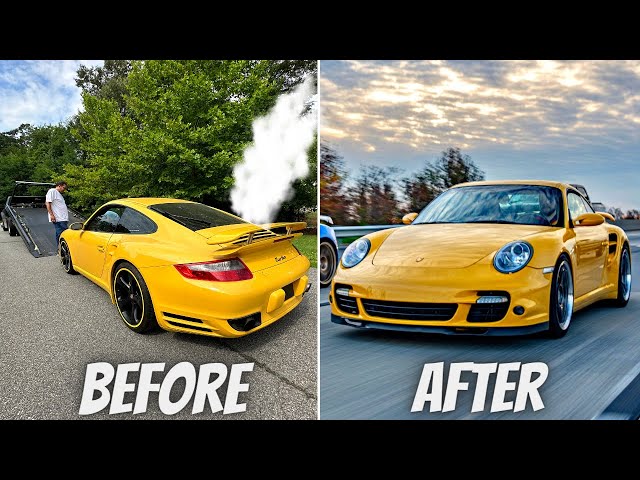 FULL BUILD | Rebuilding A DESTROYED Porsche 911 Turbo!