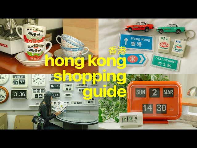 what to buy in hong kong