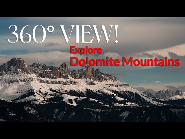 Hiking the Dolomites in Stunning 360°: Epic Mountain Adventure!