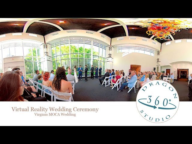 Virtual Reality Wedding Ceremony at the Virginia MOCA - Full