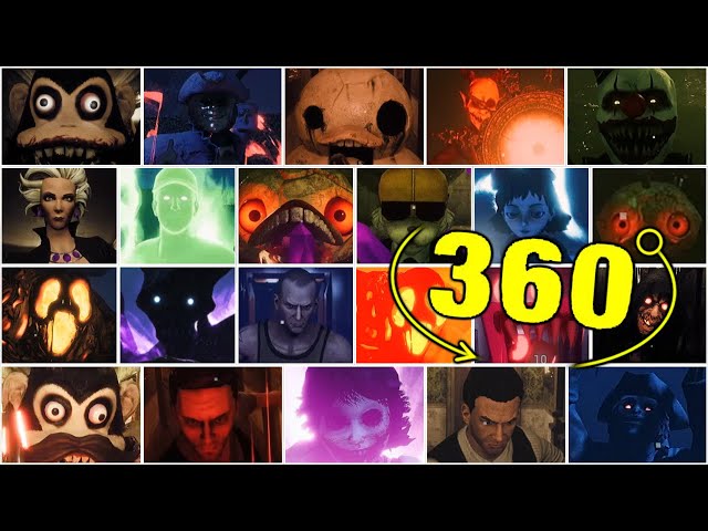 DARK DECEPTION MULTIPLAYER ALL JUMPSCARES 360