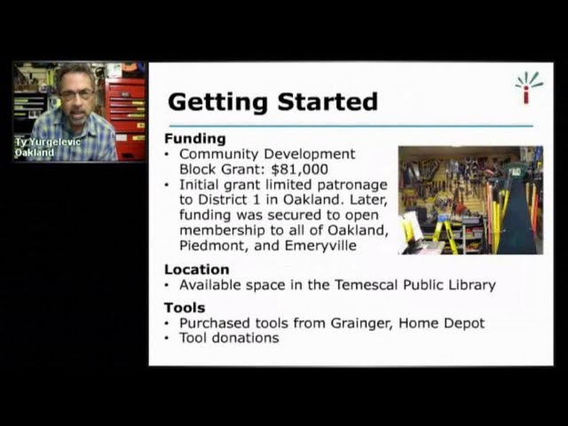 Webinar Recording: How to Start a Tool Library in Your Community