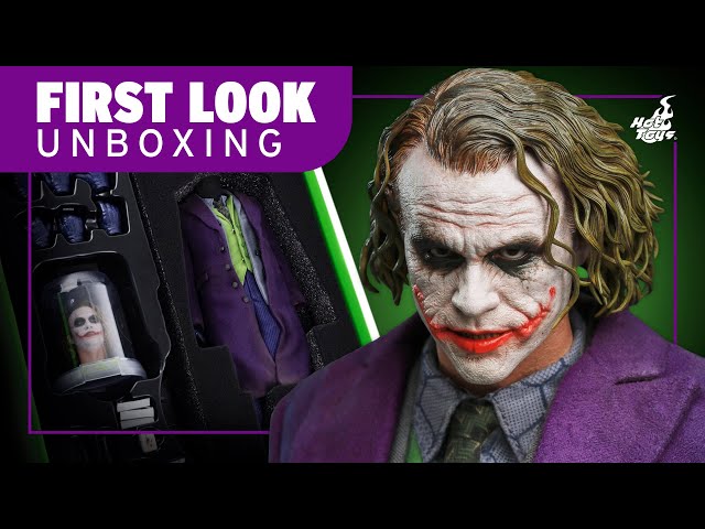 Hot Toys The Joker Artisan The Dark Knight Figure Unboxing | First Look