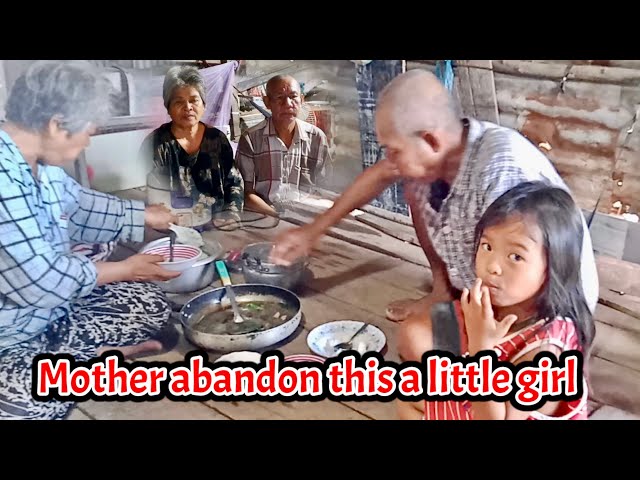 #24 Mother abandon this  a little girl and her  grandparent raising her  in Cambodia #Mikeworks