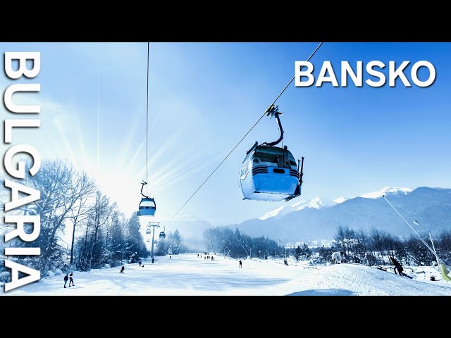 Ski Resort & Old Town – Bansko | Bulgaria [4K]