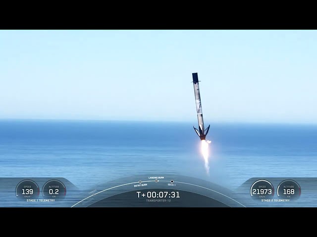 Falcon 9’s first stage has landed on Landing Zone 4