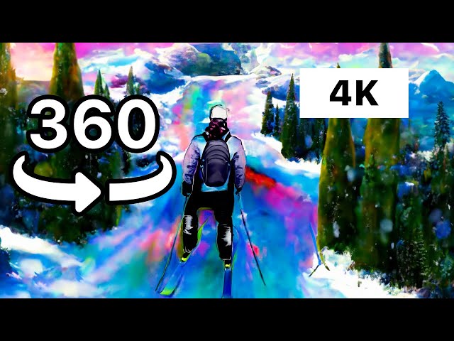 360° Psychedelic Trippy Hallucination  4K