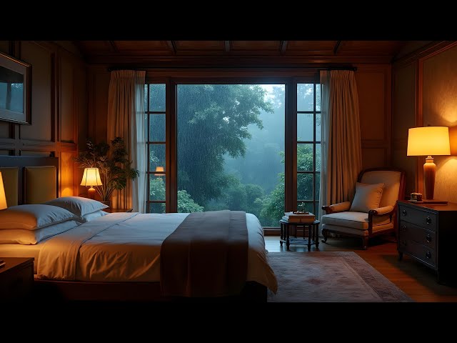 Relaxing Piano Music & Rain Sounds for Deep Sleep- relaxing piano music & rain sounds for deep sleep