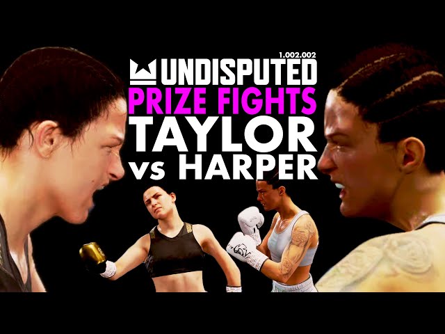 TAYLOR vs HARPER - PS5 Undisputed - PRIZE FIGHTS