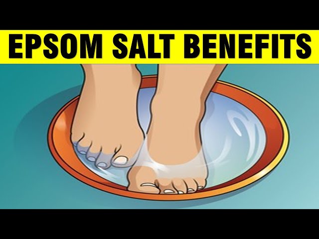 7 REASONS TO SOAK YOUR FEET IN EPSOM SALT (AND HOW TO DO IT)