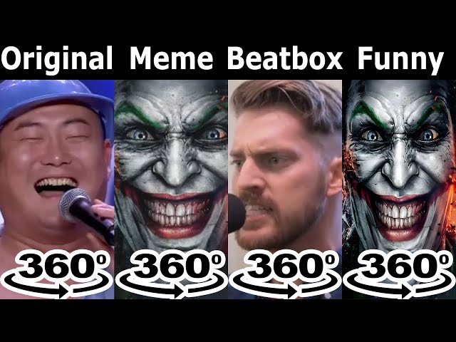 Why so serious? ORIGINAL vs MEME vs BEATBOX vs FUNNY | Jonkler 360º