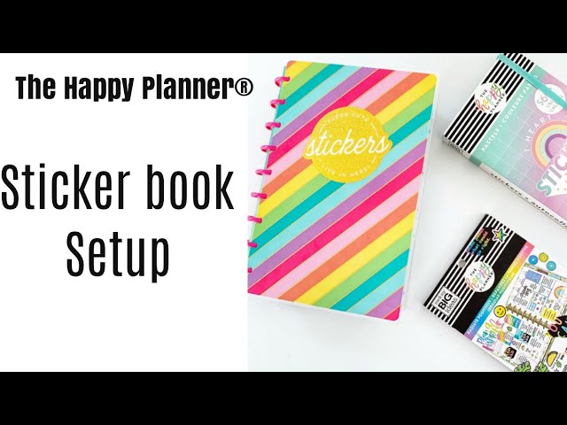 Happy Planner Sticker Storage Organizer | How Organize my Functional Planner Stickers