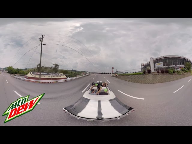 Dew VR Bristol with Dale Jr YT 360 | Mountain Dew