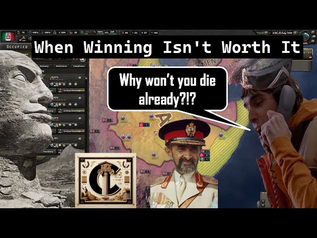 HOI4 Italy – Losing in Ethiopia the Way Paradox Intended – Italian East Africa is NOT Worth It