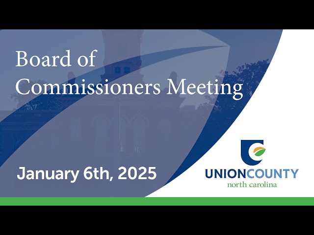 Board of County Commissioners | Regular Meeting | January 6th, 2024