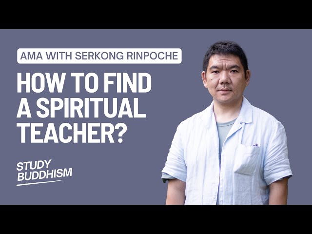 How to Find a Spiritual Teacher? | AMA with Serkong Rinpoche