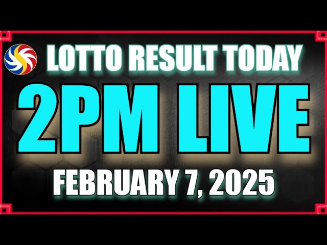 Lotto Result Today Draw Live February 7, 2026 2pm  Ez2 Swertres Pcso