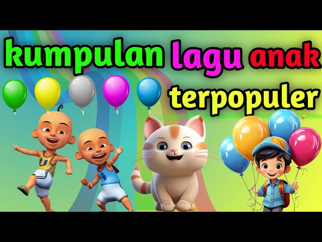 lagu anak indonesia - Cicak Cicak Di Dinding, Balonku Ada Lima l @BIMBIM-KIDS