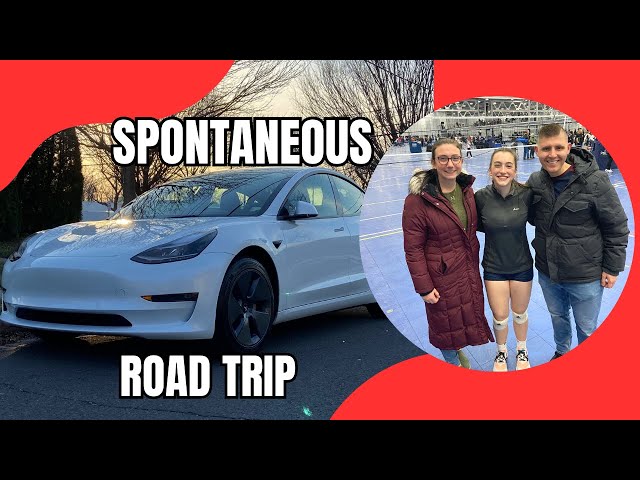 Spontaneous Road Trip in a Tesla