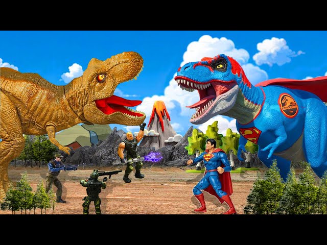 The Lost World: Jurassic Park (2025) | T-Rex vs Superhero Dinosaurs | Jurassic Park Fan Movie