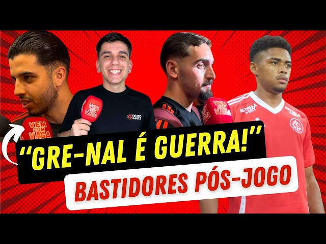 O VESTIÁRIO DO INTER PÓS VITÓRIA | SÁBADO É GUERRA! | DALE INCENDIANDO O VESTIÁRIO!