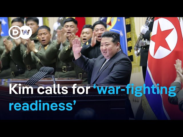 North Korean leader calls on military to prepare for war | DW News