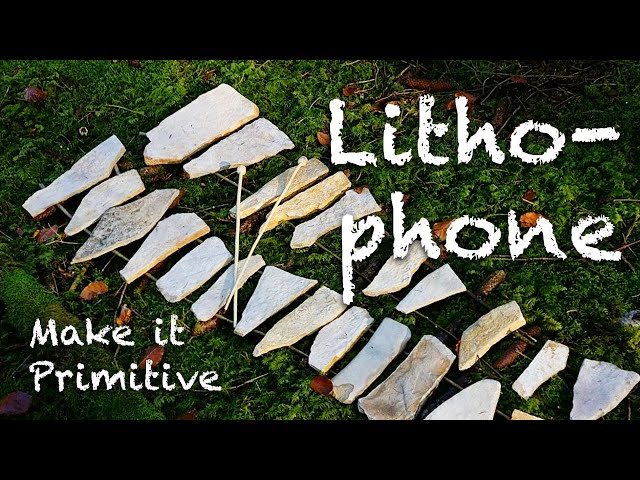 Primitive music 4: Limestone lithophone 🎵