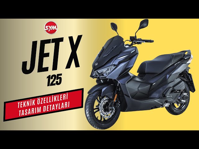 SYM Jet X 125: Güvenli ve Pratik Şehir İçi Sürüş Deneyimi