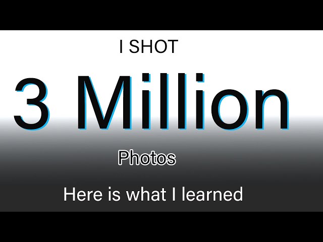 My best twenty five tips for Photographers after 3 million Photos