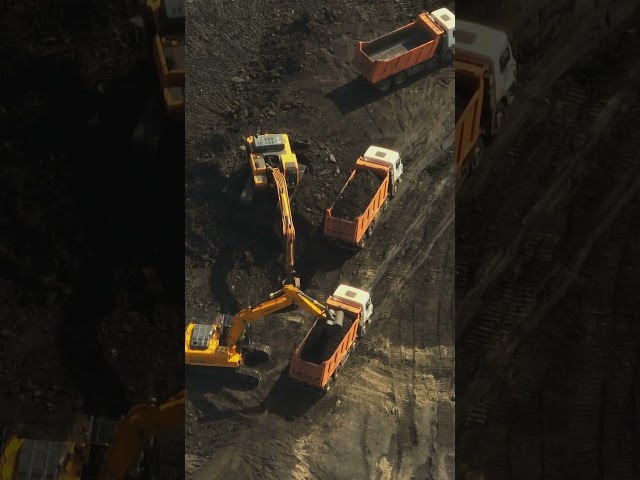 🚜Heavy Machinery Mining – Power in Action! ⛏️