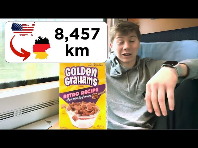 Delivering US Cereal to My Brother in Germany