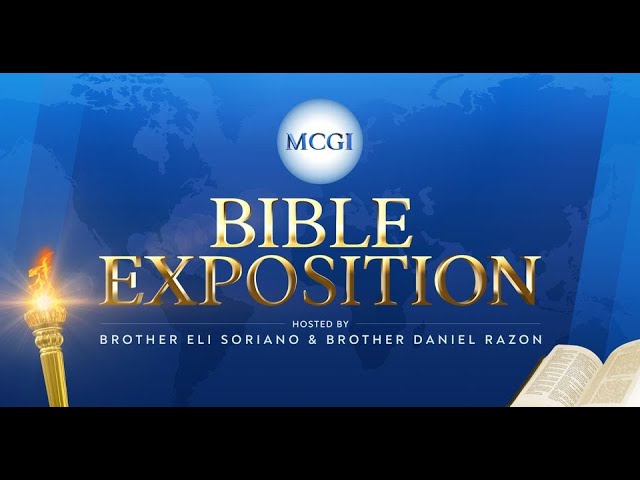 MCGI Bible Exposition | Tagalog | Tuesday, October 1, 2024 at 12 AM PHT