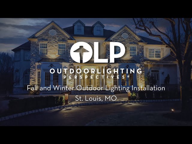 Outdoor Lighting Installers Near Me | Fall and Winter Outdoor Lighting Installation | St Louis MO