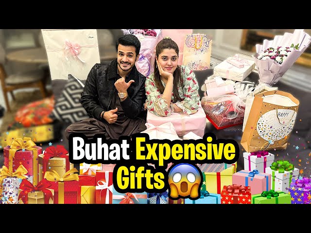 Kanwal Ky Birthday Gifts Ki Unboxing || Sab Sy Mehnga Gift Kiska?