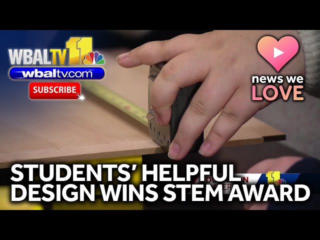 Students helpful design wins STEM competition