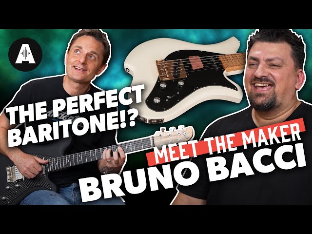 Building the Best Baritone Guitars! - Meet the Maker Bruno Bacci