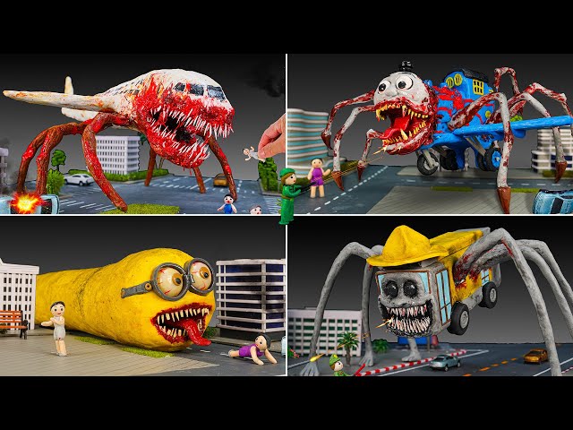 INFECTED SKY vs MINION EXE vs BUS EATER ZOOKEEPER vs THOMAS INFECTED SKY