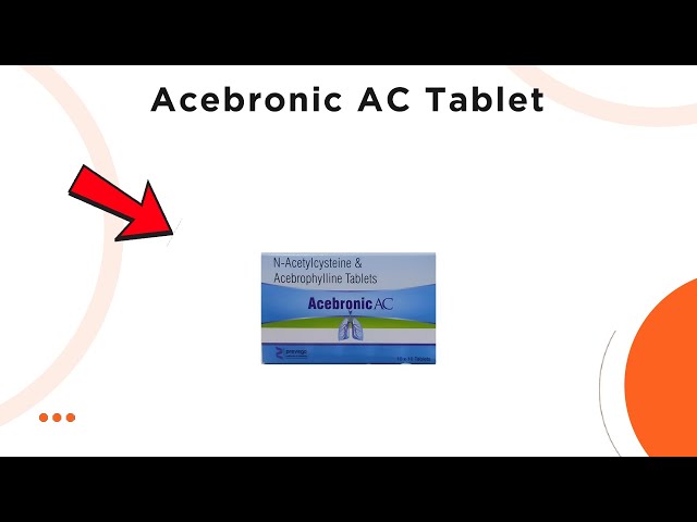 Acebronic AC Tablet Uses | Side Effects & Dosage 💊