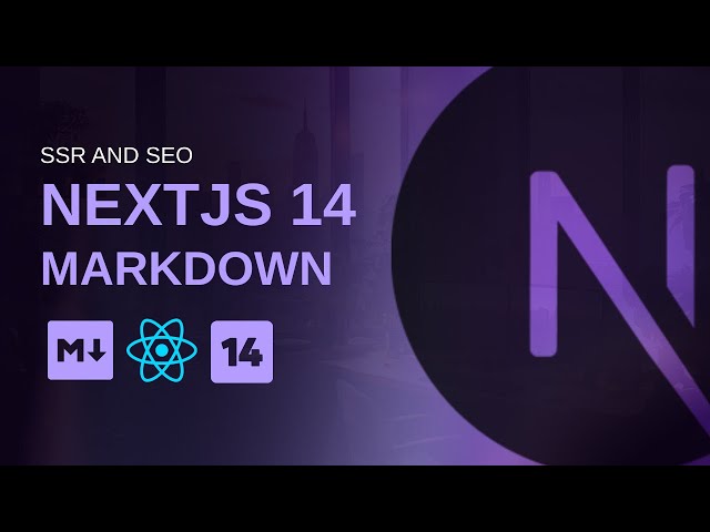 Code a NextJS 14 Beginner Project - Personal Blog using Markdown